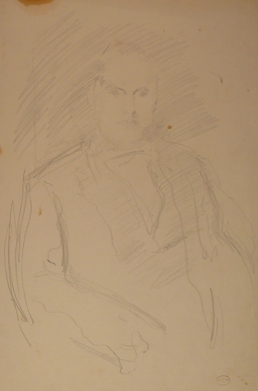 510 Portrait sketch of a gentleman